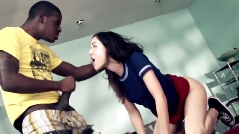 Sasha Grey vs BBC interracial sex