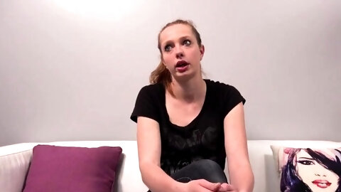 Beautiful amateur blowjob and fuck on casting