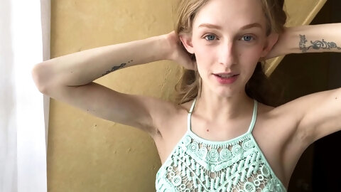 Skinny Blonde Teen Anal amp Vaginal Toys DP