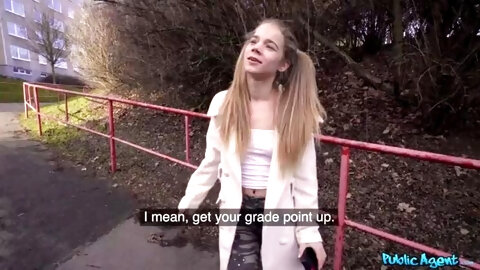 Erik Everhard and Slender Spanish Teen Sabrina Spice: A College Math Crisis Solved with a Big Cock