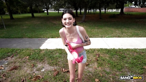 Sophie Tyler took a shortcut through a park when the famous white van stopped next to her. The boys knew how to talk and in no time Sophie was charmed