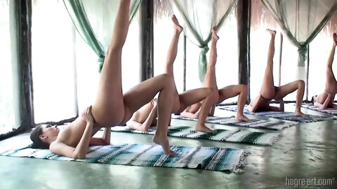 Nude Yoga Class